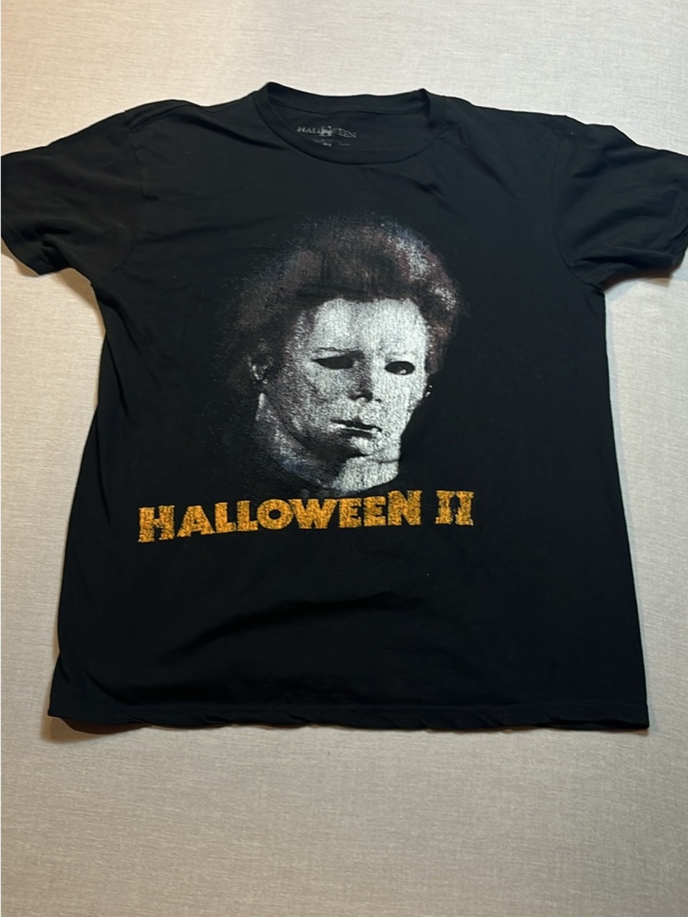 Halloween II Black Graphic Kids Tee